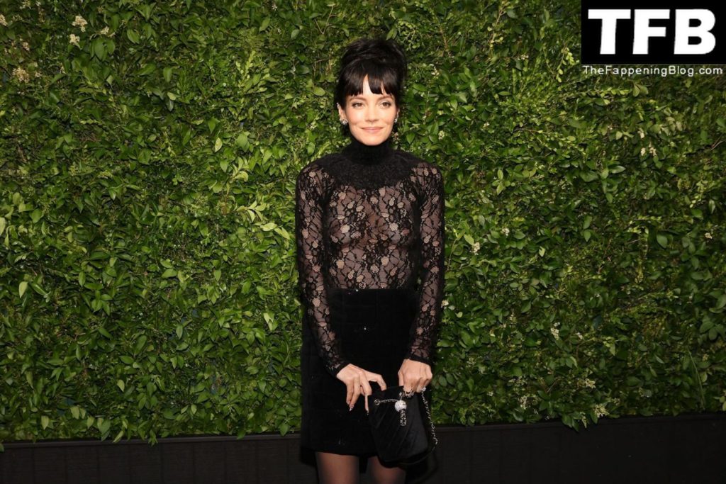 Lily Allen Flashes Her Nude Tits At The Th Annual Tribeca Festival Artists Dinner Photos